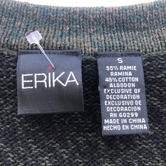 Erika wool blend front zip sweater vest - Picture 4 of 7